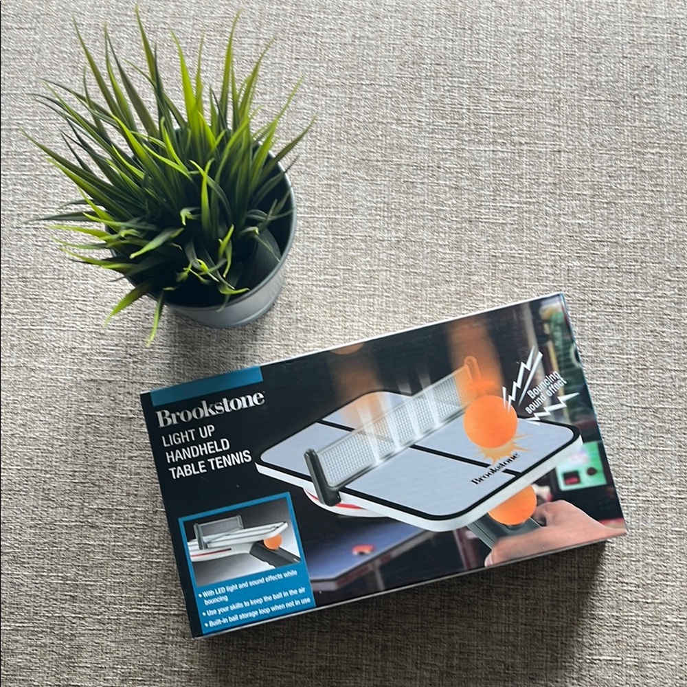 Brookstone table Tennis game